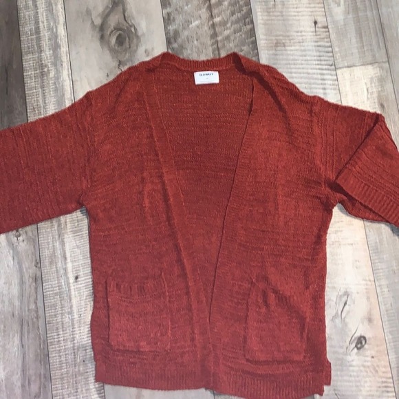 NWOT OLD NAVY-lightweight Textured Woven‎ cardigan. Size XS - Picture 1 of 8
